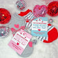 Printable Sock Valentine Tags and Wrappers