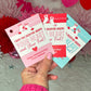 Printable Sock Valentine Tags and Wrappers