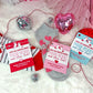 Printable Sock Valentine Tags and Wrappers