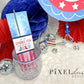 Let the Sparks Fly Like the 4th of July Sparkler Holder Cards, Patriotic Party Favors