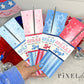 Let the Sparks Fly Like the 4th of July Sparkler Holder Cards, Patriotic Party Favors