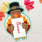 Thanksgiving Turkey Printable Gift Card Holder