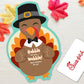Thanksgiving Turkey Printable Gift Card Holder