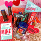 Valentine Beer Gift Basket Card & Flags