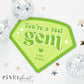 You're a Gem, Printable Ring Pop Valentine Cards