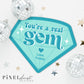 You're a Gem, Printable Ring Pop Valentine Cards