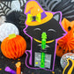 Black Cat Witch Halloween Treat Holder Printable Card