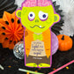Frankenstein & Zombie Halloween Treat Holder Printable Cards