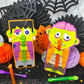 Frankenstein & Zombie Halloween Treat Holder Printable Cards