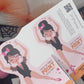 Halloween Ballerina Scrunchie Cards, Printable Ballet Dance Class Halloween Gift