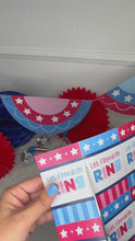 Load and play video in Gallery viewer, Let Freedom RING Printable Ring Pop Tags, 4th of July Party Favors
