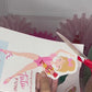 Nutcracker Ballet Scrunchie Cards, Printable Holiday Ballerina Treat Card