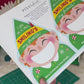 Christmas Elf Chewing Gum Printable Treat Cards