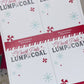 Lump of Coal Funny Christmas Treat Printable Cards
