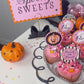 Boo La La Halloween Party Decor Set, Printable Flags, Picks and Signs
