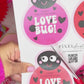 Love Bug Lollipop Printable Valentine Cards