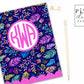 Floral Binder Cover Set