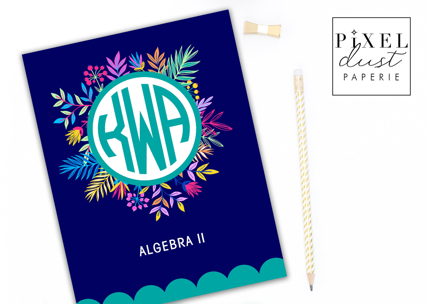 Floral Binder Cover Set