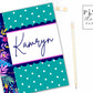 Floral Binder Cover Set