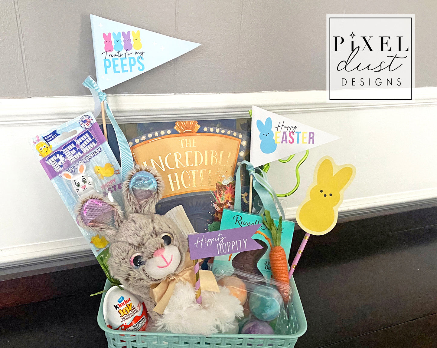 Printable PEEPS Easter Pennant Flag Set