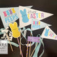 Printable PEEPS Easter Pennant Flag Set