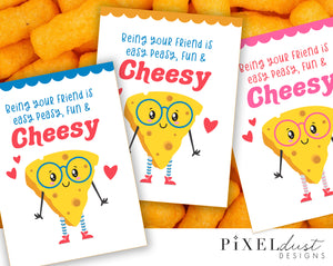 Cheesy Printable Valentines for Kids