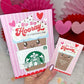 Valentine's Day Coffee Printable Gift Card Holder