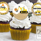 Construction Birthday Party Printable Cupcake Toppers / Picks