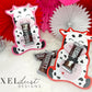 Cute Cow Printable Valentine Treat Holder Cards