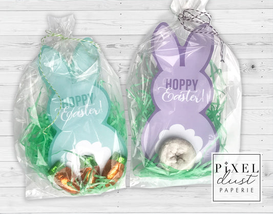 Easter Bunny Donut Tail Printable Treat Cards