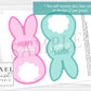 Easter Bunny Donut Tail Printable Treat Cards
