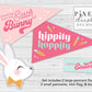 Greetings from the Easter Bunny Pennant Flag Set