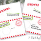 Printable Scout Elf Envelopes, Elf Outfit Props