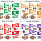 Game Day Football Pennant Flags