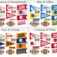 Game Day Football Pennant Flags