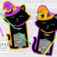 Halloween Glow Stick Cards