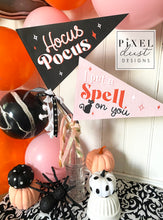 Load image into Gallery viewer, Halloween Printable Pennant Flags - Hocus Pocus Set

