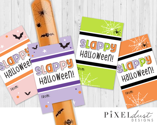 Slappy Halloween Slap Bracelet Cards