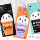 Spooky Silly Straw Printable Halloween Cards