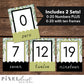 Magnolia Farmhouse 0-20 Number Posters | Ten Frames | Classroom Decor | Number Line