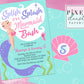 Mermaid Birthday Bash Printable Invitation File