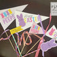 Printable PEEPS Easter Pennant Flag Set