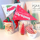 Retro Car Christmas Pennant Flag Set