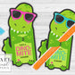 DINO-MITE Summer, End of the Year Treat Cards