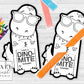 DINO-MITE Summer, End of the Year Treat Cards