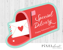 Load image into Gallery viewer, Valentine Mailbox Special Delivery Printable Cards
