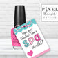 Printable Valentine's Day Nail Polish Gift Tags