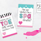 Printable Valentine's Day Nail Polish Gift Tags