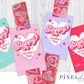 Retro Slap Bracelet Printable Valentine Cards
